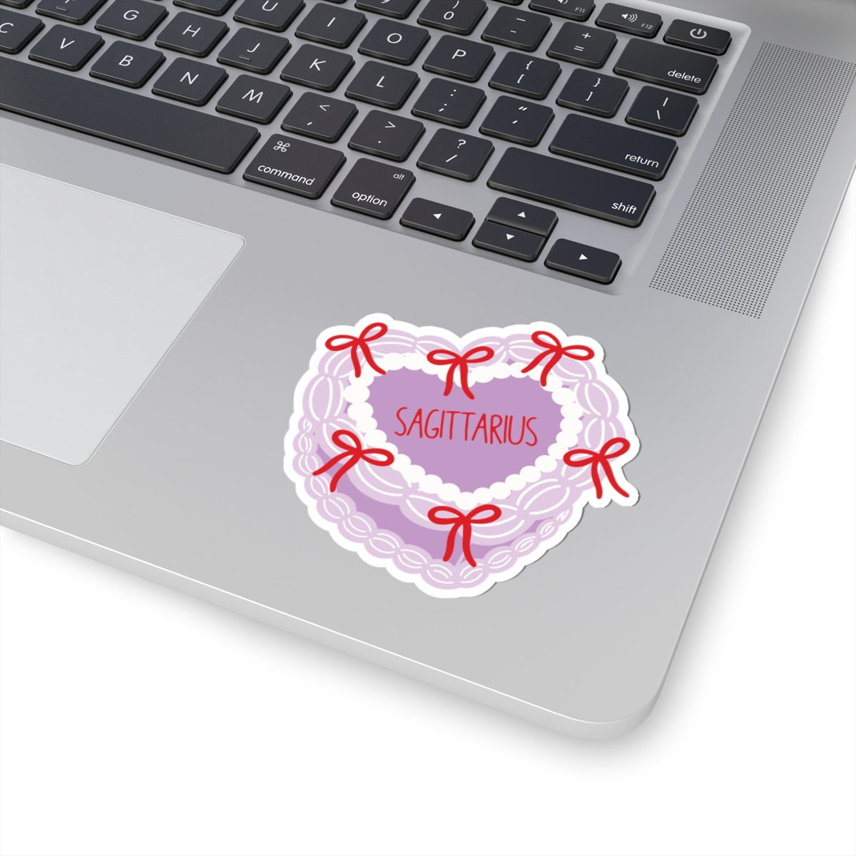 Sagittarius Vintage Cake Sticker