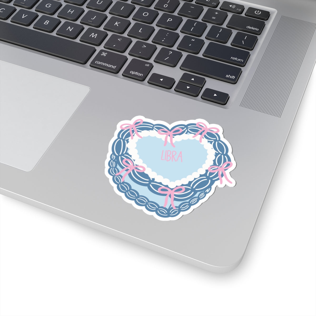 Libra Vintage Cake Sticker