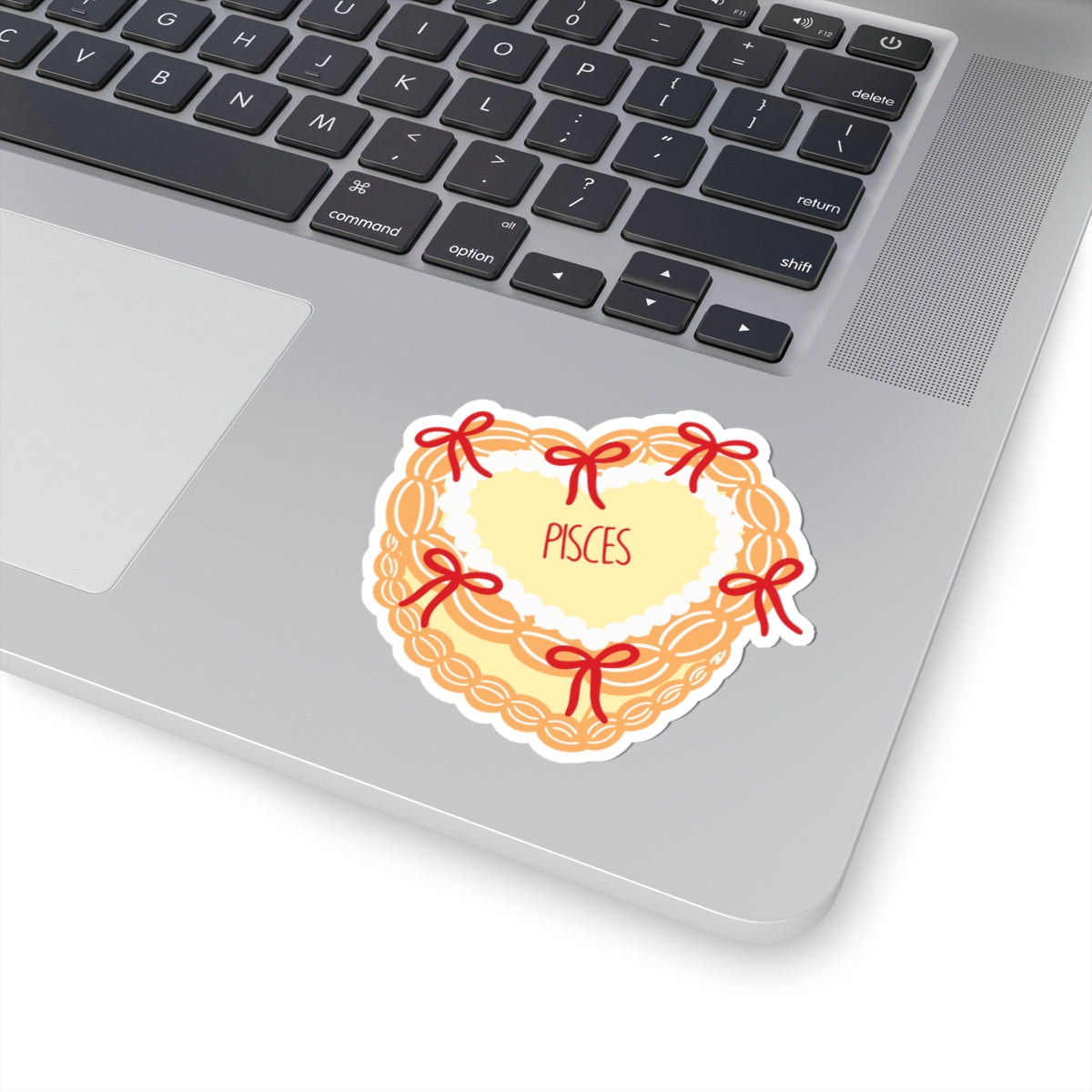 Pisces Vintage Cake Sticker