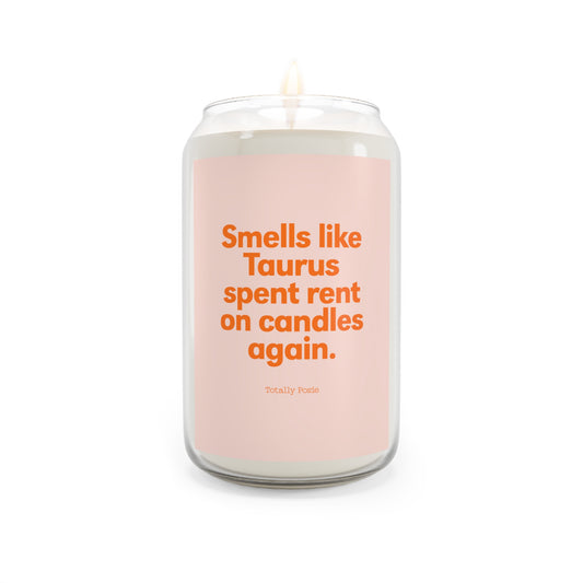 Taurus Candle