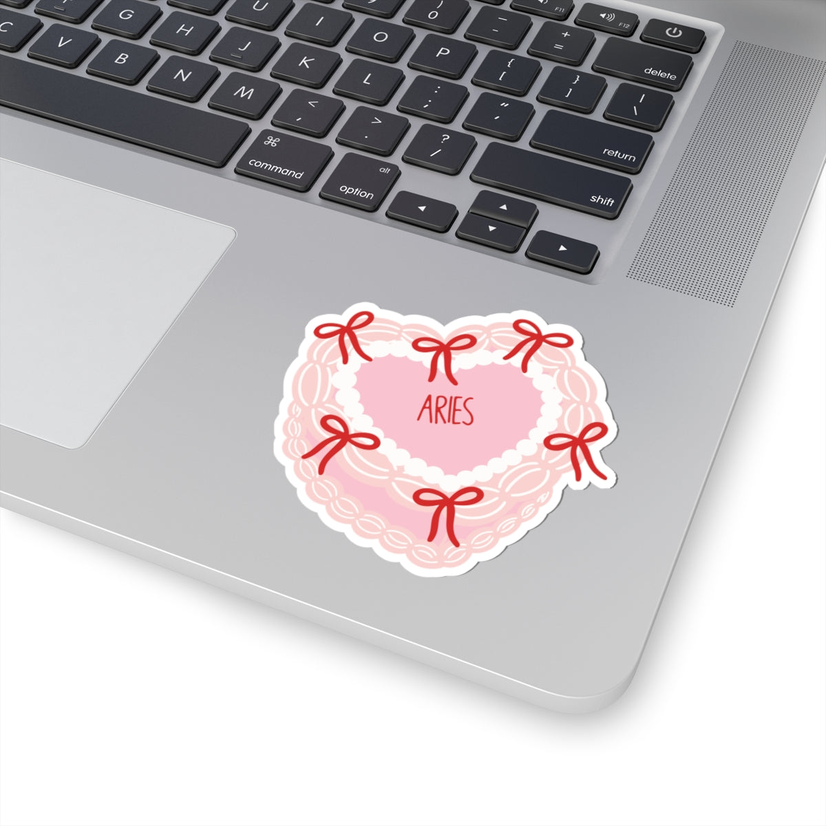 Aries Vintage Cake Sticker